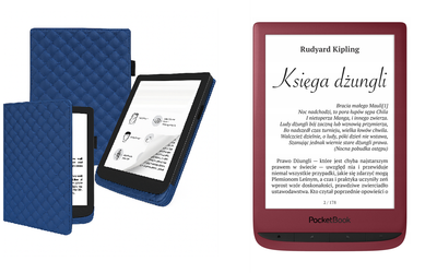 Чохол CRAYTON для PocketBook Touch Lux 5 — стиль, захист, колір Karos Blue