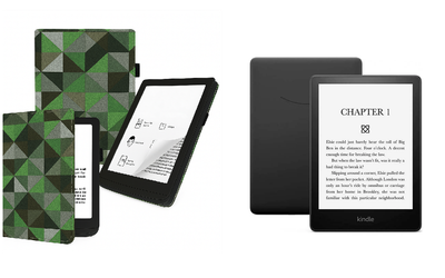 Чехол CRAYTON для Amazon Kindle Paperwhite Signature Edition 11th Gen – стиль, защита, цвет Feshn-Green