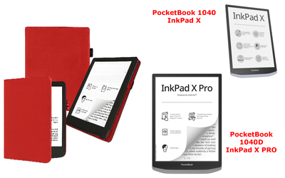 Чохол CRAYTON для PocketBook 1040, 1040 Pro — стиль, захист, колір Red