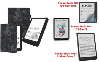 Чохол CRAYTON для PocketBook 700, 740, 743 — стиль, захист, колір Xaki Winter