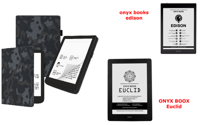 Чохол CRAYTON для onyx books edison, Euclid — стиль, захист, колір Xake Winter