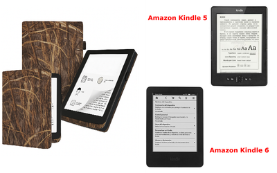 Чохол CRAYTON для Amazon Kindle 5, Amazon Kindle 6 — стиль, захист, колір Kamush