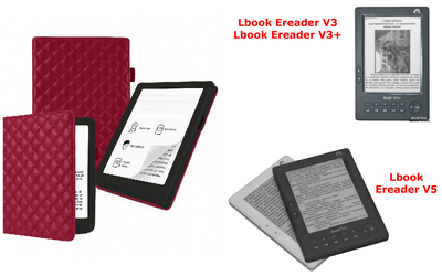 Чохол CRAYTON для Lbook Ereader V3, V3+, V5 — стиль, захист, колір Karos Malunovui