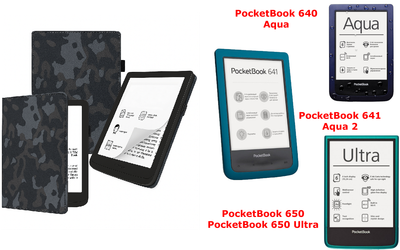 Чохол CRAYTON для PocketBook 640, 641, 650, 650 Ultra — стиль, захист, колір Xake Winter