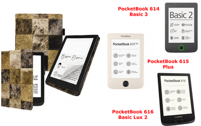 Чехол CRAYTON для PocketBook 614, 615, 616 – стиль, защита, цвет Xytro