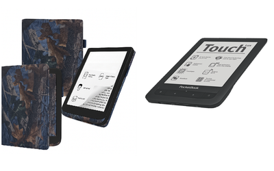Чохол CRAYTON для PocketBook Touch Lux 623 — стиль, захист, колір Hrab