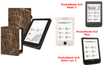 Чохол CRAYTON для PocketBook 614, 615, 616 — стиль, захист, колір Kamush