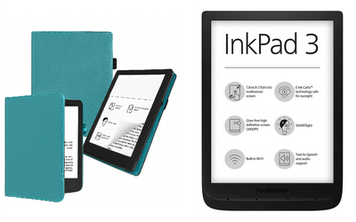 Чохол CRAYTON для Pocketbook Inkpad 3 PB740 — стиль, захист, колір Biryza