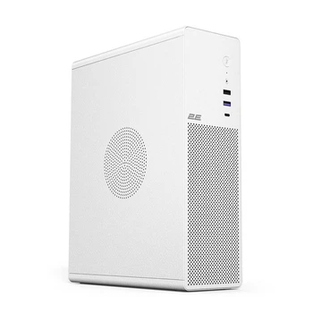 Корпус Mini-Tower з БЖ 400Вт 2E Credo Slim V90W-400 (mATX/ITX, 2xUSB3.0, 2x90мм, білий)