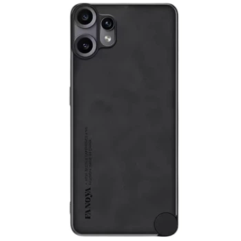 Кожаный чехол Fanoya для Nothing CMF Phone 2 Pro black