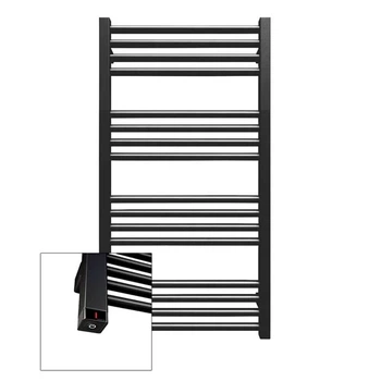 Рушникосушка електрична Terma Fiona One 900х430, чорна матова (WWFIE090043K9M5E1P)