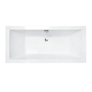 Ванна акрилова Besco Quadro 175х80, без ручок і ніг (#WAQ 175 PK)