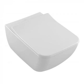 Унітаз консольний Villeroy&Boch Venticello 4611R001 з кришкою Soft closing 9M79S101