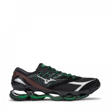 Чоловічі кросівки Mizuno Halo Mix Black/Cold Gray/Green 43 Чорний