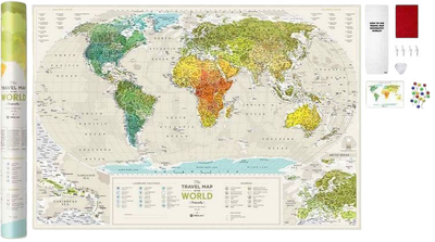 Скретч-карта світу 1DEA.me Travel Map Geography World GEOW (4820191130296)