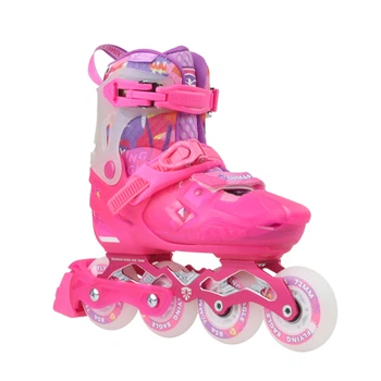 Детские раздвижные ролики Flying Eagle L8 Lumafly 32-36 EU Pink