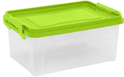 Контейнер Idea Home для зберігання прямокутний 20 л 48.4 х 32 х 19.5 см (2863-IH-салатовий)