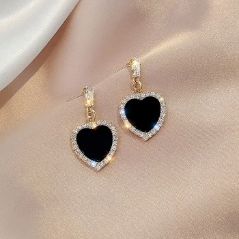 Серьги висюльки висячие бижутерия женские "Fashion-BW7" Золотистые