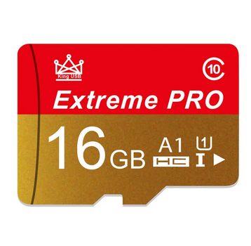Карта памяти, флешка MicroSD 16GB Class 10 + SD Adapter микро сд 16 гб для телефона, смартфона, планшета EX16P
