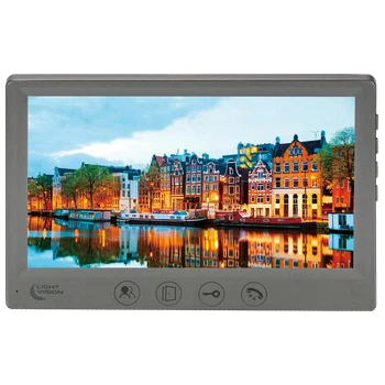 Відеодомофон Light Vision AMSTERDAM FHD GRAY