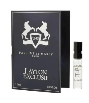 Парфумована вода для чоловіків Parfums de Marly Layton Exclusif 1.5 мл vial
