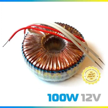 ТОРОИДАЛЬНЫЙ ТРАНСФОРМАТОР "ЭЛСТА" ТТ-100W 12V для освещения мощностью до 100Вт