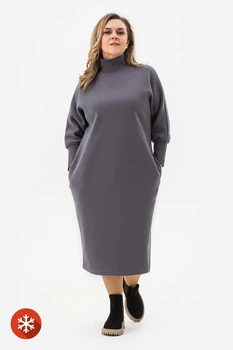 Платье Garne 46/48(L/XL) Серый (124255)