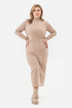 Платье Garne 56(5XL) Бежевий (124282)