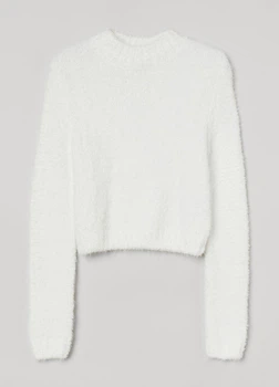 Жіночий джемпер H&M 207719-2 M(170/96) білий (2000005020247)