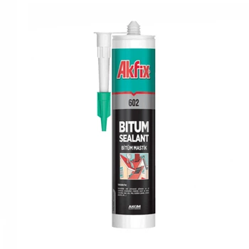 Бітумний герметик кровельний Akfix 602 310мл/445гр чорний