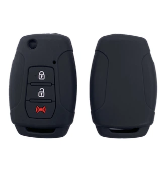 Силіконовий чохол для ключа OneCase SsangYong Actyon,Actyon Sports,Kyron,Korando,Rexton,Rodius,Stavic,Tivoli,XLV Black