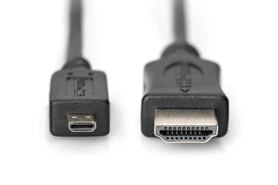 Кабель Assmann 4K HDMI 2M Type D to Type A DB-330109-020-S Black