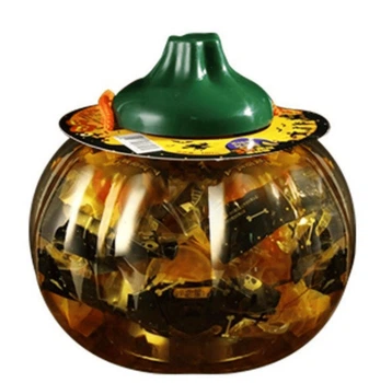 Набір льодяників Halloween Ring Candy Pumpkin Ring у формі гарбузового кільця 18шт, 180г