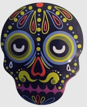 Печенье Череп Halloween Skull в металлической коробке