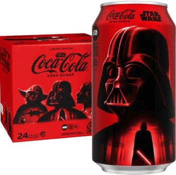 Газированный напиток Coca-Cola Star Wars Zero Sugar Soft Drink