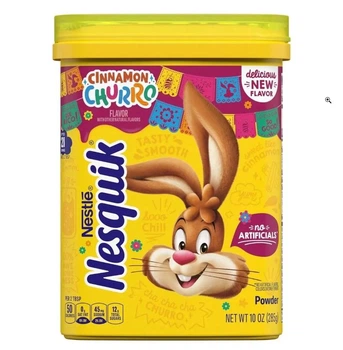 Какао Nestle Nesquik Cinnamon Churro Flavor Powder Drink Mix 285г