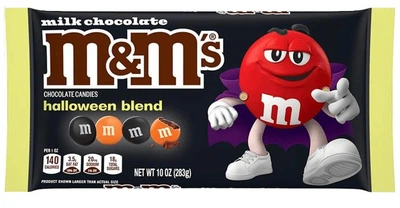Драже M&M's Milk Chocolate Halloween Blend Candy 283г