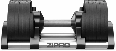 Регульована гантель Zipro 2–24 кг з підставкою