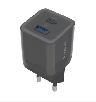 Мережевий Зарядний Пристрій Proove Pure GaN Plus 30W (Type-C + USB) Black