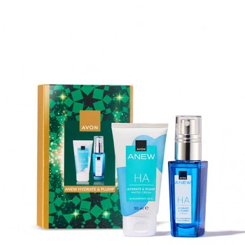Подарочный набор Avon Anew «Влага и эластичность» в подарочной упаковке (158511222)