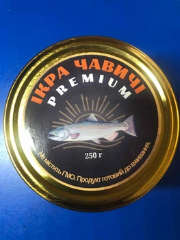 Ікра червона чавичі охолоджена Преміум 250г