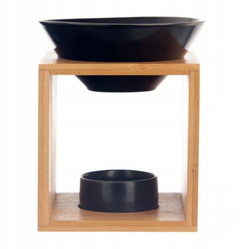 Kominek zapachowy na olejki Orion bambus 12 x 11 x 14 cm (8592381183813)