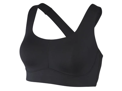 Спортивный топ с перекрещенными лямками для женщины Crivit LYCRA® 464435 L Черный