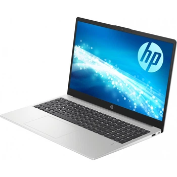 Ноутбук HP 250R G10, Intel Core 3 100U, 12 ГБ пам’яті, 4000 ГБ SSD, 15, 6- дюймовий дисплей FullHD, сріблястий, Windows 11 Pro