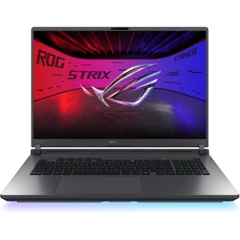 Игровой ноутбук ASUS 18 ROG Strix G18 G815LP, 2, 5K 240 Гц, Intel® Core™ Ultra 9 275HX (36 МБ кэш- памяти, до 5, 40 ГГц), 32 ГБ DDR5, 1 ТБ SSD, GeForce RTX 5070 8 ГБ, Eclipse Grey