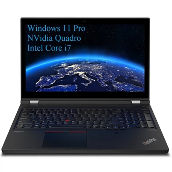 Ноутбук Lenovo ThinkPad P15 G1 (Intel), 15, 6 FHD IPS, Intel Core I7- 10750H, 32 ГБ DDR4, 2 x 512 ГБ SSD m2 PCIe, NVIDIA Quadro T1000 4 ГБ GDDR6, Windows 11 Pro, черный