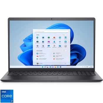 Ноутбук Dell Vostro 3520 Intel® Core™ i7- 1255U до 4, 7 ГГц, 15, 6 дюйма, Full HD, 16 ГБ DDR4, 512 ГБ SSD, графікою Intel® Iris® Xe, Windows 11 Pro, Carbon Black