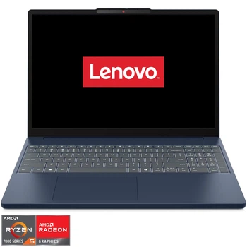 Ноутбук Lenovo IdeaPad Slim 3 15ARP10 AMD Ryzen™ 5 7535HS до 4, 55 ГГц, 15, 3 WUXGA, IPS, 24 ГБ DDR5, 512 ГБ SSD, графікою AMD Radeon™ 660M, Cosmic Blue, алюміній