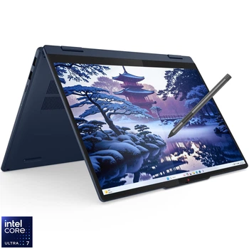 Ноутбук Lenovo IdeaPad 5 2- в- 1 14IAL10 Intel® Core™ Ultra 7 255U до 5, 2 ГГц, 14 дюймов, WUXGA, IPS, сенсорным экраном, 16 ГБ LPDDR5x, 512 ГБ SSD, Intel®, Cosmic Blue