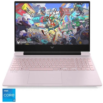 Ігровий ноутбук HP Victus 15- fa2000nn Intel® Core™ i5- 13420H до 4, 6 ГГц, 15, 6 FullHD IPS, 16 ГБ DDR4, 512 ГБ SSD, NVIDIA GeForce RTX 4050 6 ГБ VRAM, рожевий